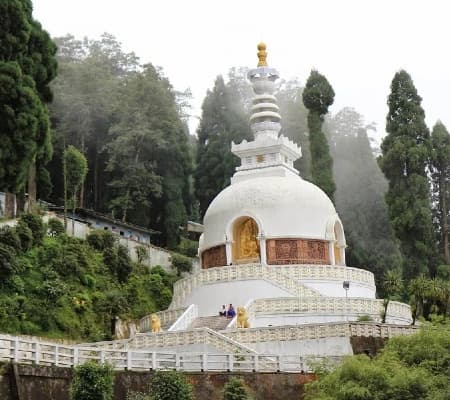 Peace Pagoda and Japanese Temple